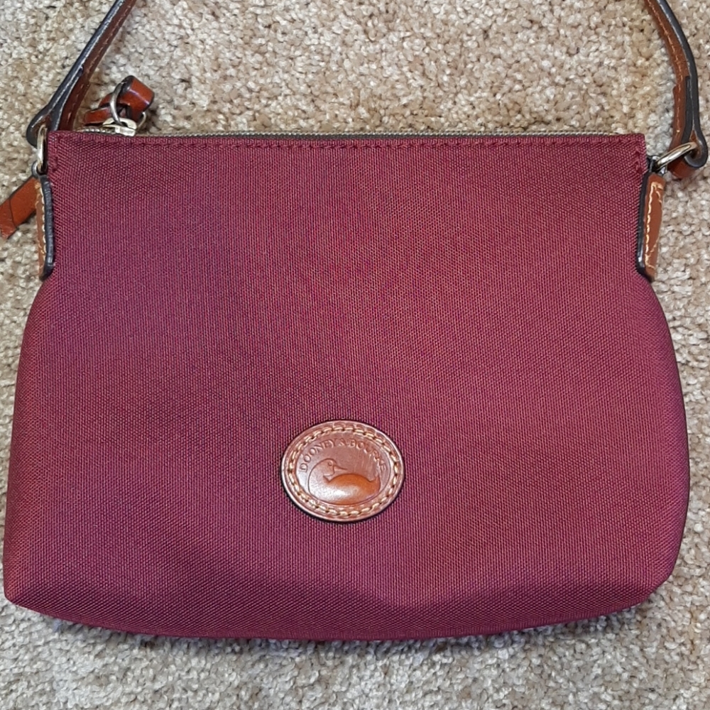 Burgandy Dooney & Bourke crossbody purse